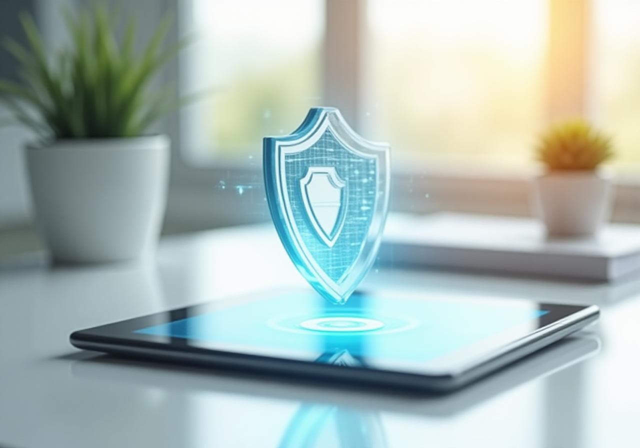 Secure data handling and digital protection visual